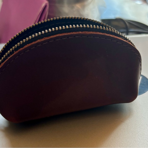 Portland Leather Cold Brew Taco Coin Purse - Picture 3 of 5